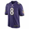 lamar jackson baltimore ravens nike game jersey purple clowdercats iwrh2.jpg