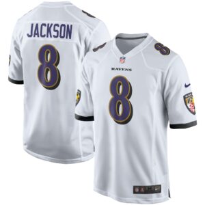 lamar jackson baltimore ravens nike player game jersey white clowdercats gzb93.jpg