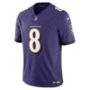 lamar jackson baltimore ravens nike vapor fuse limited jersey purple clowdercats wrpzx.jpg