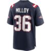 lawyer milloy new england patriots nike game retired player jersey navy clowdercats 8btkv.jpg