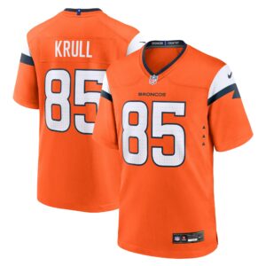 lucas krull denver broncos nike team game jersey orange clowdercats 0kjqt.jpg