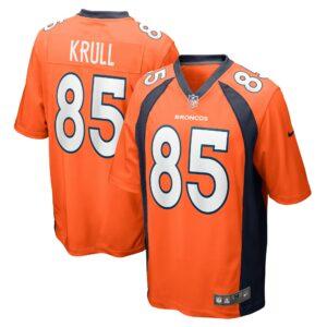 lucas krull denver broncos nike team game jersey orange clowdercats oxwcy.jpg