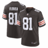 luke floriea cleveland browns nike team game jersey brown clowdercats exfnn