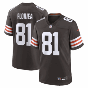 luke floriea cleveland browns nike team game jersey brown clowdercats exfnn