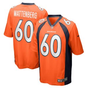 luke wattenberg denver broncos nike game player jersey orange clowdercats ofv8w.jpg