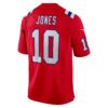 mac jones new england patriots nike alternate game jersey red clowdercats ni6ed.jpg