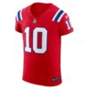 mac jones new england patriots nike vapor fuse elite jersey red clowdercats xbcwl.jpg