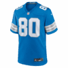 malik cunningham detroit lions nike team game jersey blue clowdercats z2qhr