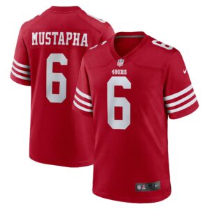 malik mustapha san francisco 49ers nike game jersey scarlet clowdercats syy40.jpg