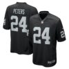 marcus peters las vegas raiders nike team game jersey black clowdercats s1af8.jpg