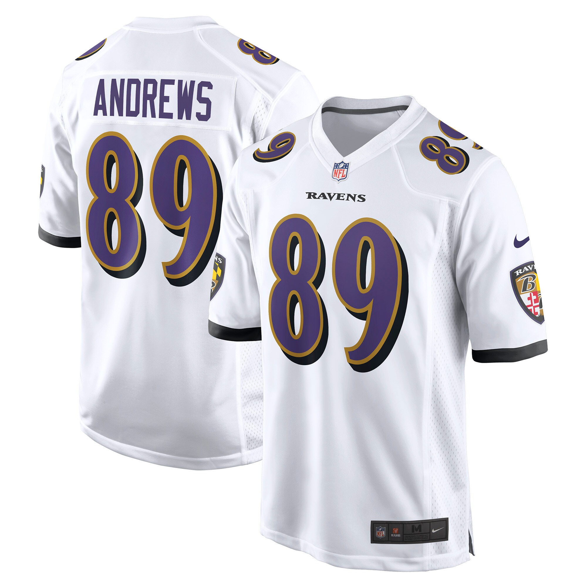 mark andrews baltimore ravens nike game jersey white clowdercats udqqq.jpg