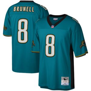 mark brunell jacksonville jaguars mitchell ness legacy replica jersey teal clowdercats ohha1.jpg