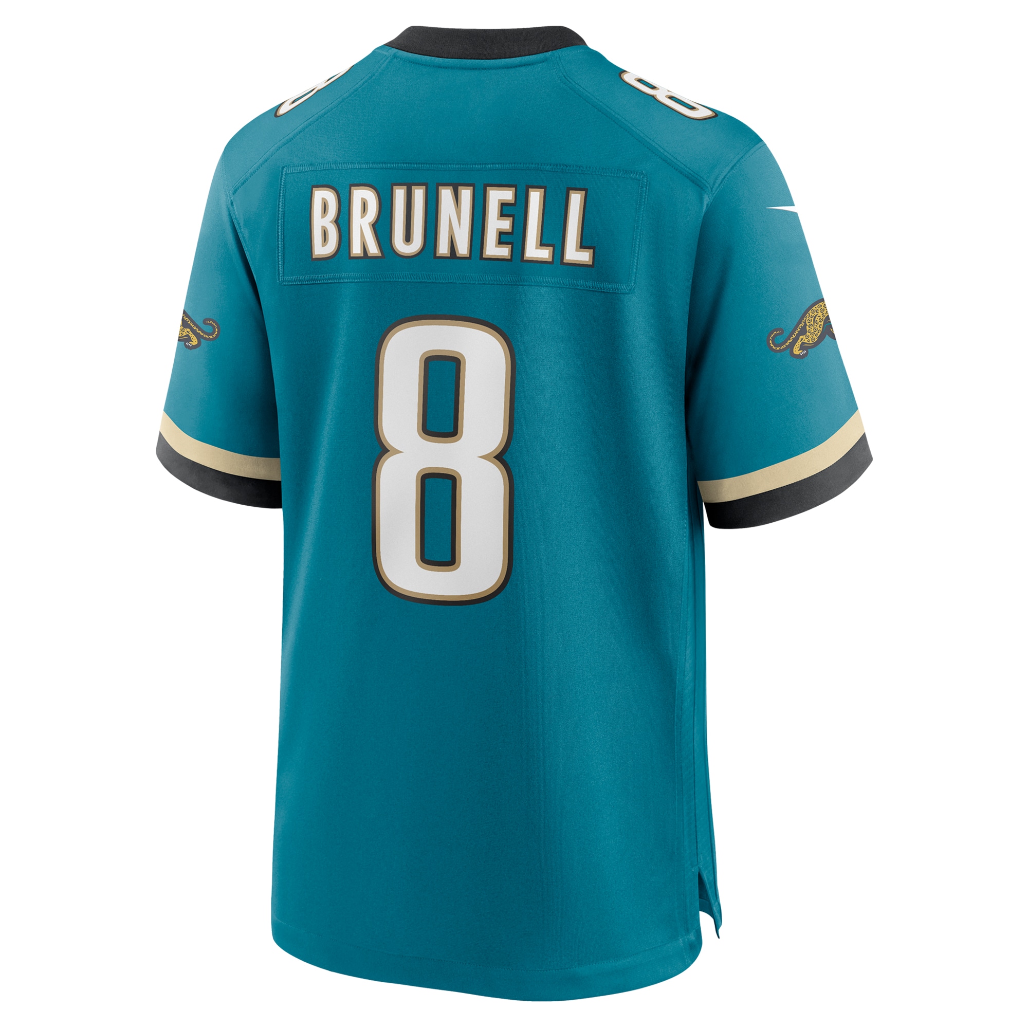 mark brunell jacksonville jaguars nike retired player alternate game jersey teal clowdercats 5vlfx.jpg