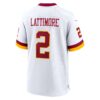 marshon lattimore washington commanders nike game super bowl era jersey white clowdercats pc3xq.jpg