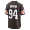 mason graham cleveland browns nike 2025 nfl draft first round pick game jersey brown clowdercats 7khc3.jpg