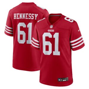 matt hennessy san francisco 49ers nike team game jersey scarlet clowdercats ios1g.jpg
