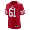 matt hennessy san francisco 49ers nike team game jersey scarlet clowdercats yue21.jpg