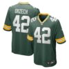 matt orzech green bay packers nike game jersey green clowdercats abqjp.jpg