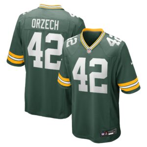 matt orzech green bay packers nike game jersey green clowdercats abqjp.jpg