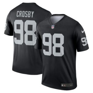 maxx crosby las vegas raiders nike legend player performance top black clowdercats tjivg.jpg