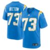 mekhi becton los angeles chargers nike team game jersey powder blue clowdercats lcgn8.jpg
