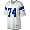 merlin olsen los angeles rams mitchell ness legacy replica jersey white clowdercats le2qu.jpg
