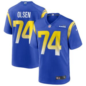 merlin olsen los angeles rams nike game retired player jersey royal clowdercats 9jyzb.jpg