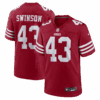 messiah swinson san francisco 49ers nike team game jersey scarlet clowdercats 6tf2d.png