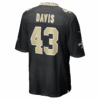 michael davis new orleans saints nike team game jersey black clowdercats 6witm.png