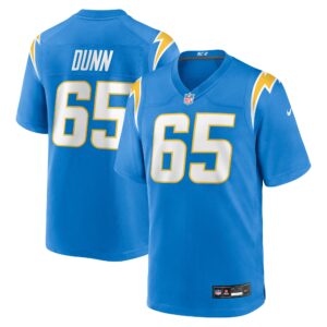 michael dunn los angeles chargers nike team game jersey powder blue clowdercats kvjhu.jpg