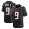 michael penix jr atlanta falcons nike player game jersey black clowdercats tynhh.jpg