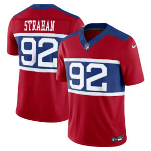 michael strahan new york giants nike alternate vapor fuse retired player limited jersey century red clowdercats kxdn8.jpg