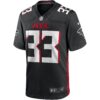 michael turner atlanta falcons nike game retired player jersey black clowdercats s8l4o.jpg