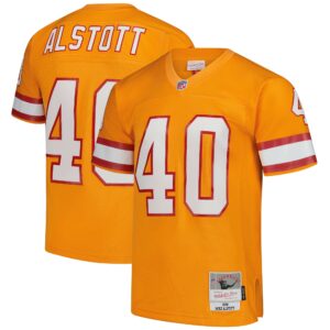 mike alstott tampa bay buccaneers mitchell ness legacy replica jersey orange clowdercats kh4jb.jpg