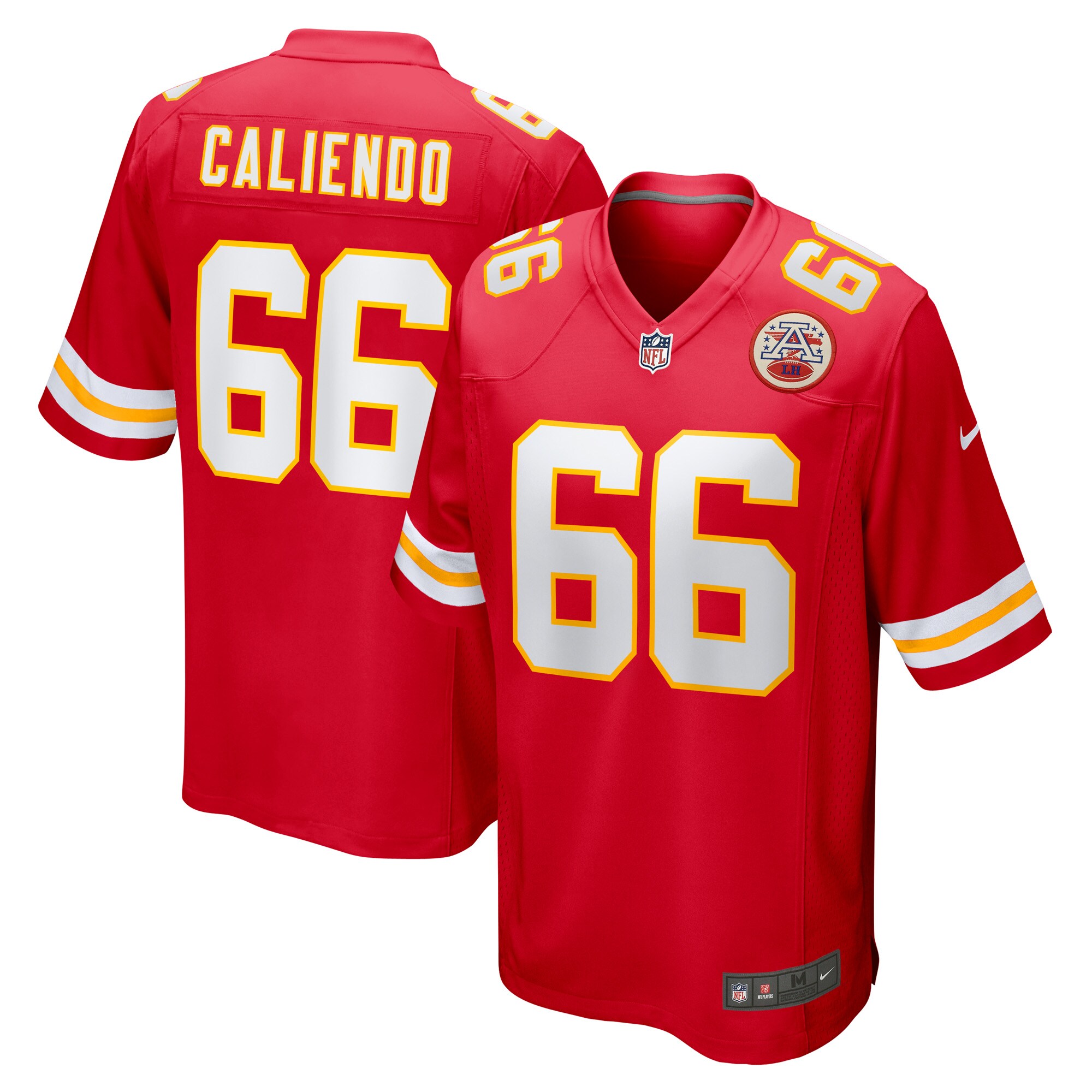 mike caliendo kansas city chiefs nike game player jersey red clowdercats f1q7m.jpg