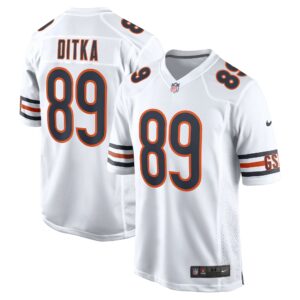 mike ditka chicago bears nike retired player game jersey white clowdercats fvjql.jpg