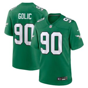 mike golic philadelphia eagles nike retired player alternate game jersey kelly green clowdercats 5lw3k.jpg