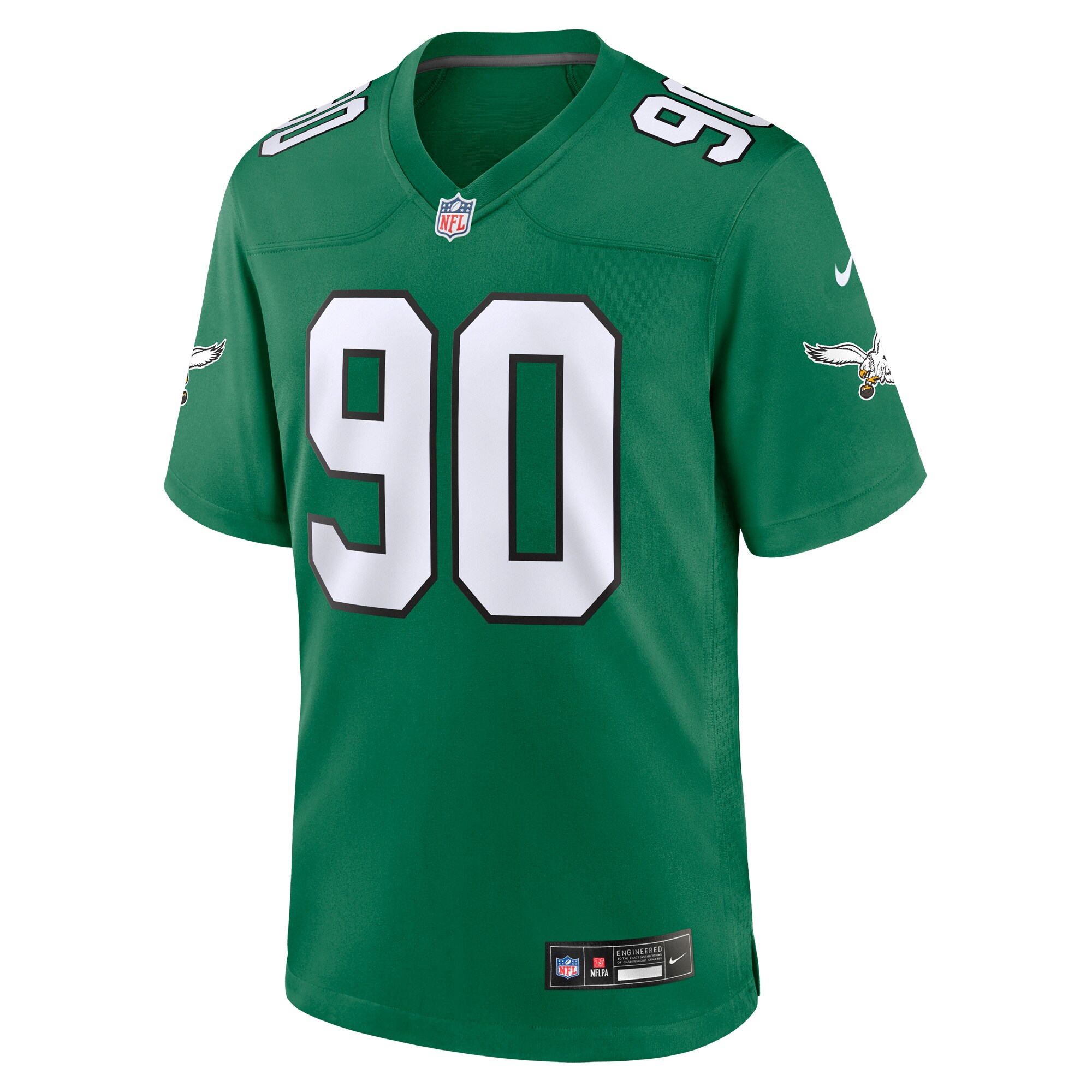 mike golic philadelphia eagles nike retired player alternate game jersey kelly green clowdercats eh5yn.jpg