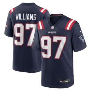 milton williams new england patriots nike game player jersey navy clowdercats pomlc.jpg