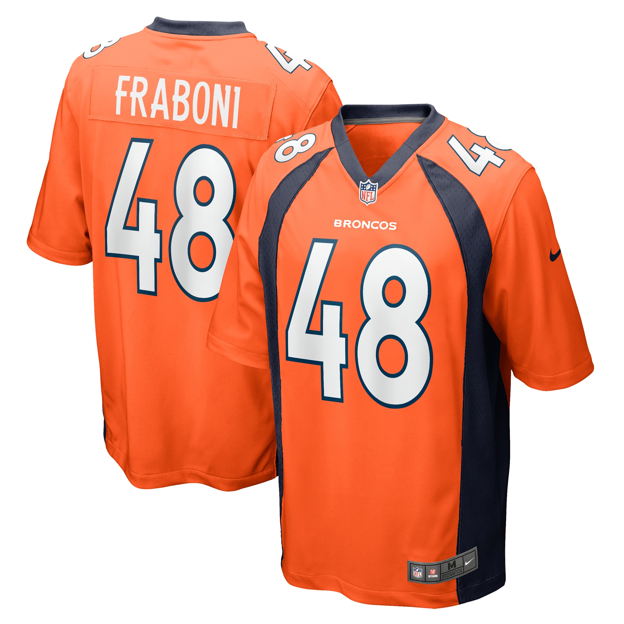 mitchell fraboni denver broncos nike team game jersey orange clowdercats 64egk.jpg