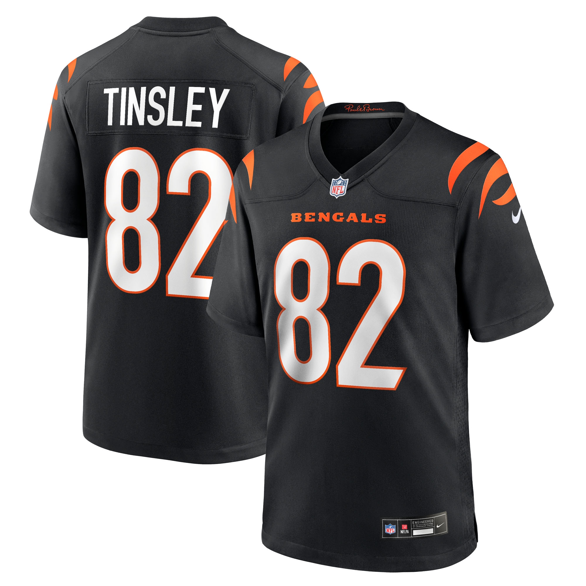 mitchell tinsley cincinnati bengals nike team game jersey black clowdercats yaqek.jpg