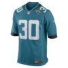 montaric brown jacksonville jaguars nike game player jersey teal clowdercats fyhqj.jpg
