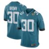 montaric brown jacksonville jaguars nike game player jersey teal clowdercats wwtqb.jpg