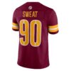 montez sweat washington commanders nike vapor limited jersey burgundy clowdercats d4grv.jpg