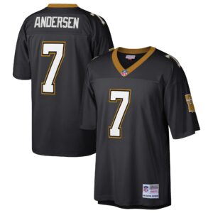 morten andersen new orleans saints mitchell ness retired player legacy replica jersey black clowdercats kmzmu.jpg