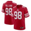 mykel williams san francisco 49ers nike 2025 nfl draft first round pick game jersey scarlet clowdercats dn50m.jpg