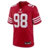 mykel williams san francisco 49ers nike team game jersey scarlet clowdercats si5l2.jpg