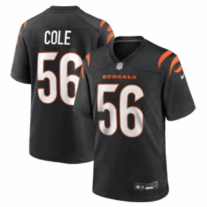 myles cole cincinnati bengals nike team game jersey black clowdercats y9qj3.png