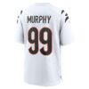 myles murphy cincinnati bengals nike team game jersey white clowdercats 6dz7y.jpg