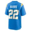 najee harris los angeles chargers nike game player jersey powder blue clowdercats fgzbb.jpg